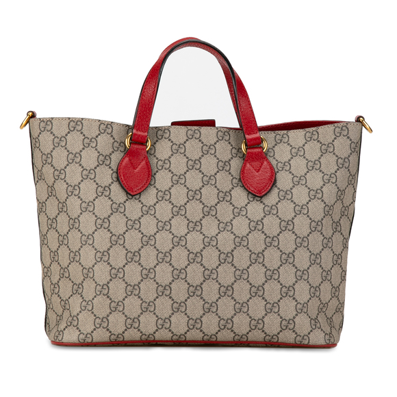 GUCCI GG Supreme Bosco Satchel - Picture 3 of 11